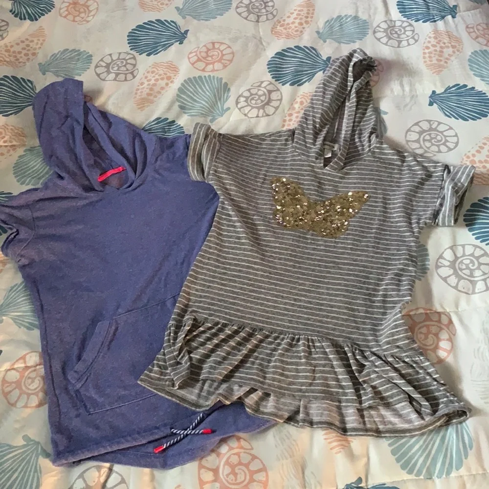 CAT & JACK Girls Short Hoodie bundle size L